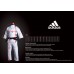 Кімоно для дзюдо Adidas Champion III Slim Fit з ліцензією IJF розмір 175, синій-білі смуги, код: 15620-1065