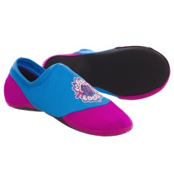 Взуття Skin Shoes дитяче MadWave Splash розмір 34-36, бірюзовий-рожевий, код: M037601-BL_3436