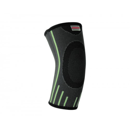 Компресійний налокітник MadMax MFA-283 3D Compressive elbow support Dark grey/Neon green M, код: MFA-283_M