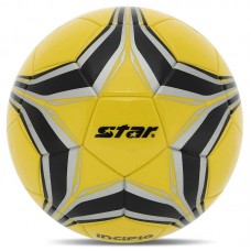 М'яч футбольний Star Incipio №5 PU, жовтий-сірий, код: SB6405C_YGR