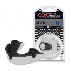Капа OPRO Silver White/Black, код: art_002189006