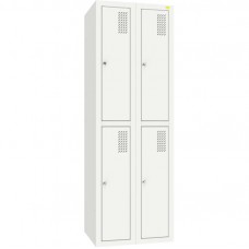 Шафа для одягу металева Emby, 4 секції, код: ШОМ-300/2/4 Шафа для одягу металева Emby, 4 секції, код: ШОМ-300/2/4