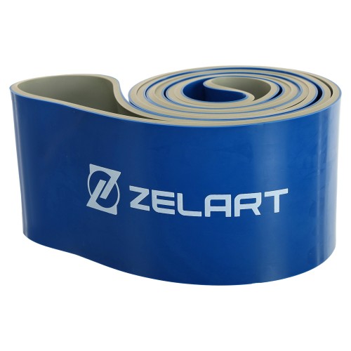 Гума петля для підтягувань та тренувань стрічка силова Zelart Power Loop 754г, сірий, код: FI-5439-7