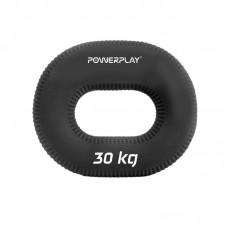 Еспандер кистьовий силіконовий PowerPlay Hand Grip Hard 30 кг, чорний, код: PP_4336_Black_30kg