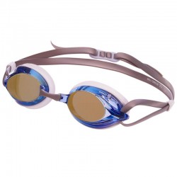 Окуляри для плавання дорослі райдужні лінзи дорослі MadWave Spurt Rainbow сірий-білий-синій, код: M042726_GRW Окуляри для плавання дорослі райдужні лінзи дорослі MadWave Spurt Rainbow сірий-білий-синій, код: M042726_GRW