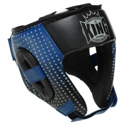 Шолом боксерський в мексиканському стилі PVC Top King M, синій, код: TPK012_MBL