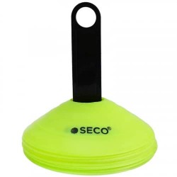 Набір тренувальних фішек Seco з підставкою (10 штук) неон, код: 18130-300-SE