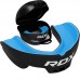 Капа боксерська RDX Gel 3D Black/Blue Junior, код: 403006-RX