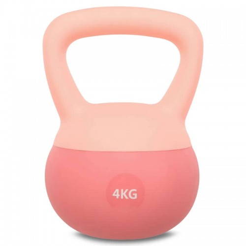 Гиря м"яка FitGo 4кг, рожевий, код: FI-0122-4_P