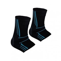 Спортивні бандажі на голеностоп Power System Ankle Support Evo Black/Blue L, код: PS_6022_L_Black/Blue