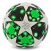М"яч футбольний Stars PU №5, білий-зелений, код: FB-7590_G