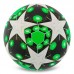М"яч футбольний Stars PU №5, білий-зелений, код: FB-7590_G