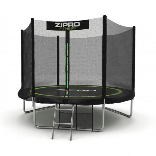 Батут Zipro Jump Pro із зовнішньою сіткою 312 см (ZF0024), чорний, код: 1600651-2-IN