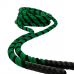 Канат для кросфіту Orlins 15 м, діаметр 40 мм посилений, зелено-чорний, код: RO-183
