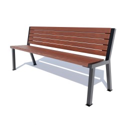 Лавка паркова Miros 1690х530х770 мм, код: DIO982 Лавка паркова Miros 1690х530х770 мм, код: DIO982