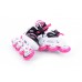 Роликові ковзани Tempish Gokid Girl розмір 37-40, білий-рожевий, код: 100000004099/37-40-ST