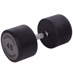 Гантель цільна професійна TechnoGym 1х45кг, код: LN-1254-45-S52