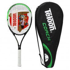 Ракетка для великого тенісу Teloon чорний-зелений, код: COACH_BKG