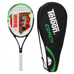 Ракетка для великого тенісу Teloon чорний-зелений, код: COACH_BKG
