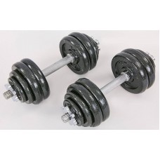 Гантелі розбірні сталеві BioGym York 2х15 кг, код: TA-8214-30