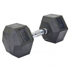 Гантель цільна шестигранна BioGym 1х20кг, код: SC-8013-20-S52 Гантель цільна шестигранна BioGym 1х20кг, код: SC-8013-20-S52