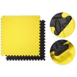 Мат-татамі (ластівчин хвіст) WCG 1000х1000х30мм, чорно-жовтий, код: W-100х3(2)Y/B-IF Мат-татамі (ластівчин хвіст) WCG 1000х1000х30мм, чорно-жовтий, код: W-100х3(2)Y/B-IF