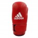 Рукавички напівконтакт Adidas Open Hand Semi-Contact Gloves з ліцензією Wako, XXS, червоний, код: 15662-953