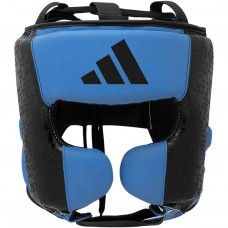 Шолом боксерський Adidas Combat 50 M, чорний-синій, код: 15560-1083