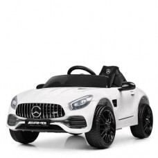 Дитячий електромобіль Bambi Mercedes AMG GT білий код M 4062EBLR-1-MP