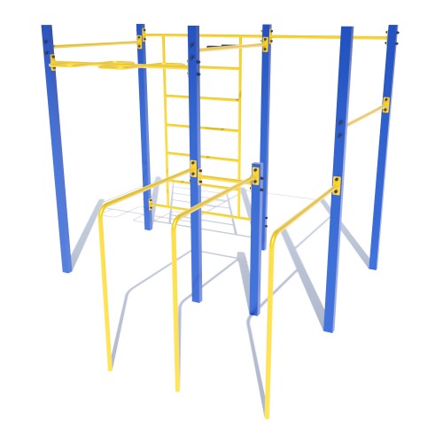 Гімнастичний комплекс Miros “Воркаут” на фланцях, код: W201.7