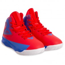 Кросівки високі дитячі для баскетболу PlayGame Sport розмір 33 (21см), червоний-синій, код: OB-1808-4_33RBL