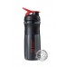 Шейкер спортивний (пляшка) BlenderBottle SportMixer Flip 28oz/820ml Black/Red, код: SM 28oz Black/Red