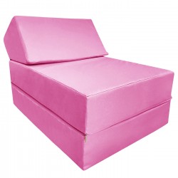 Безкаркасне крісло матрац Tia-Sport Преміум, оксфорд, 600х1860х300 мм, рожевий, код: sm-1045-2