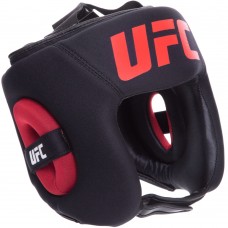 Шолом боксерський з повним захистом UFC Pro SM, шкіра, код: UHK-75060-S52