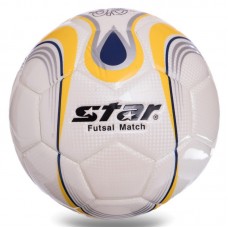 М"яч для футзалу Star білий-жовтий, код: JMU1635-1_WY