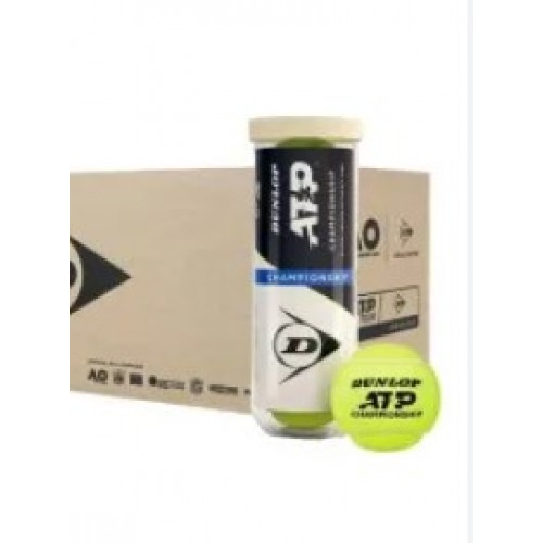 М"ячі для тенісу Dunlop ATP ChampionShip 3B пластик банка, код: 45566181961 М"ячі для тенісу Dunlop ATP ChampionShip 3B пластик банка, код: 45566181961