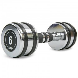 Гантель хромована Record 1х6кг, код: TA-8232-6-S52 Гантель хромована Record 1х6кг, код: TA-8232-6-S52