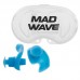 Беруші для плавання MadWave Ergo блакитний, код: M071201_N