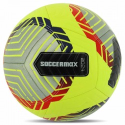 М"яч футбольний Soccermax FIFA №5 PU, жовтий, код: FB-8466_Y