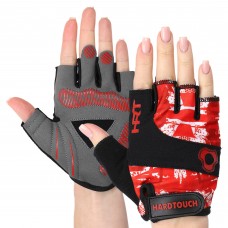 Рукавички для фітнесу та тренувань Hard Touch M, червоний, код: FG-9523_MR