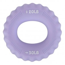 Еспандер кистьовий кільце з подвійним навантаженням Jello, навантаження 60LB-70LB, бузковий, код: FI-0647_BU Еспандер кистьовий кільце з подвійним навантаженням Jello, навантаження 60LB-70LB, бузковий, код: FI-0647_BU