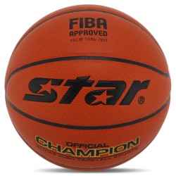 М"яч баскетбольний Star Champion FIBA №7, помаранчевий, код: BB317-S52