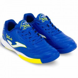 Футзалки взуття для міні-футболу дитяче Joma Toledo, розмір 36-EUR/35-UKR, синій-жовтий, код: TOJW2504IN_35 Футзалки взуття для міні-футболу дитяче Joma Toledo, розмір 36-EUR/35-UKR, синій-жовтий, код: TOJW2504IN_35