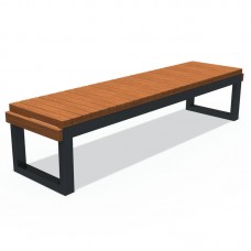 Лавка без спинки InterAtletika 1806х450х400 мм, код: LP016.1-SM