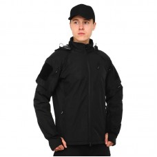 Куртка тактична Tactical 2XL, чорний, код: TY-9405_2XLBK