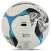 М"яч футбольний професійний Soccermax №5 PU, білий-синій, код: FB-4210