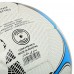 М"яч футбольний професійний Soccermax №5 PU, білий-синій, код: FB-4210
