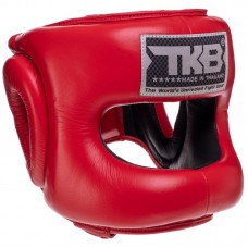 Шолом боксерський з бампером шкіряним Top King Pro Training M червоний, код: TKHGPT-CC_MR-S52