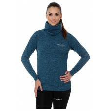 Спортивна жіноча кофта Brubeck Fusion turquoise XL, код: LS13550-turquoise-xl