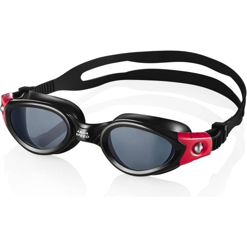 Окуляри для плавання Aqua Speed Pacific чорний-червоний, код: 5908217661401 Окуляри для плавання Aqua Speed Pacific чорний-червоний, код: 5908217661401